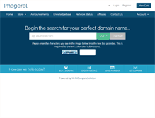 Tablet Screenshot of imagerel.com